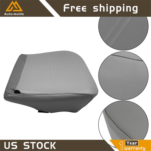 Seat Cover Driver Bottom Leather Fit For Ford F250 F350 XL Work Truck 2001-2007 - Picture 6 of 12