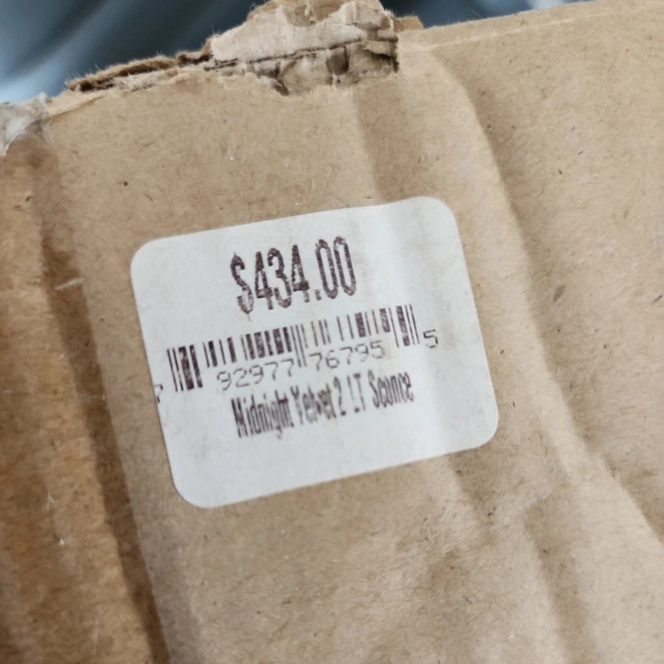 Uttermost Revelation  Midnight Velvet 2 lt. Sconce Antique Brass New Open Box - Image 4 of 4