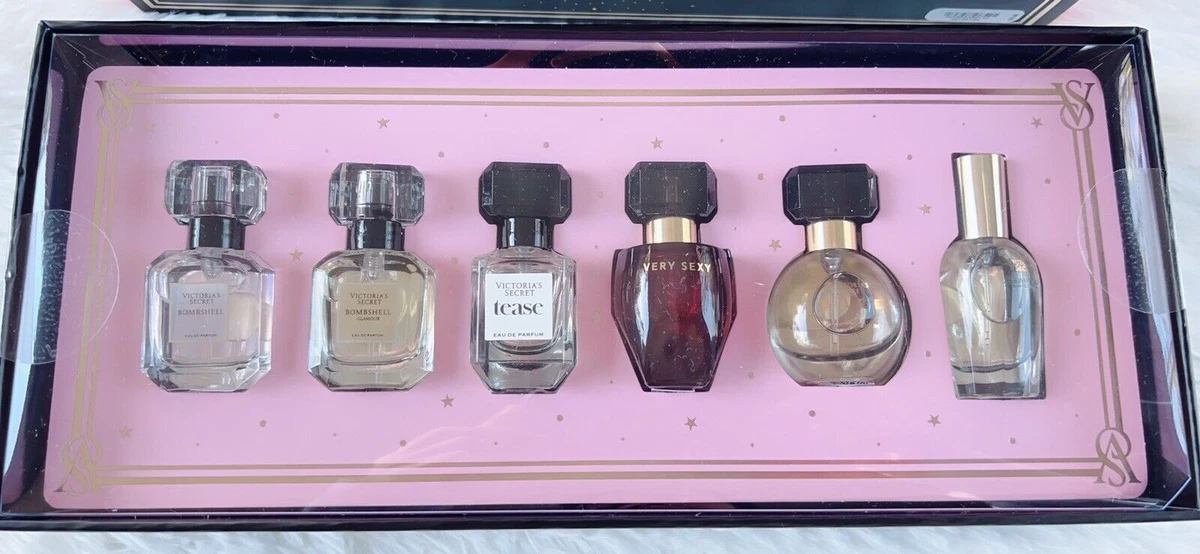 Victoria s Secret Perfume Set Mini Bombshell Tease Bare Very Sexy Heavenly