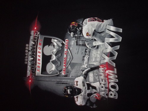 T-shirt Noir Orlando Predators Arena Bowl 2013 - Taille S - Occasion En Très Bon état