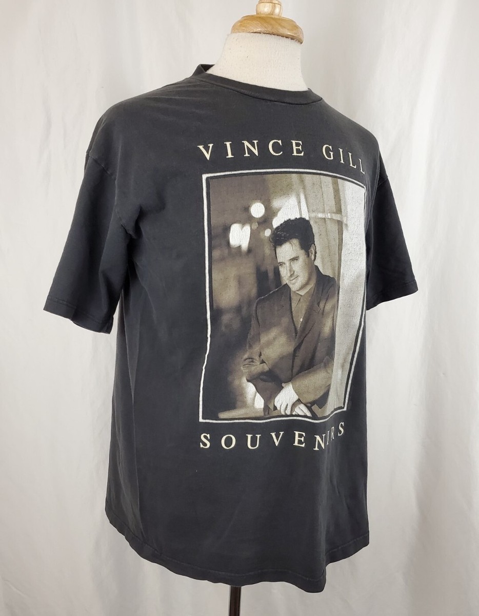 Vintage Vince Gill Souvenirs Concert Tour Shirt XL Country Music
