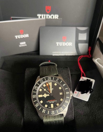 2024 Tudor Pelagos FXD GMT Black Dial Titanium Watch M2542G247NU-0002