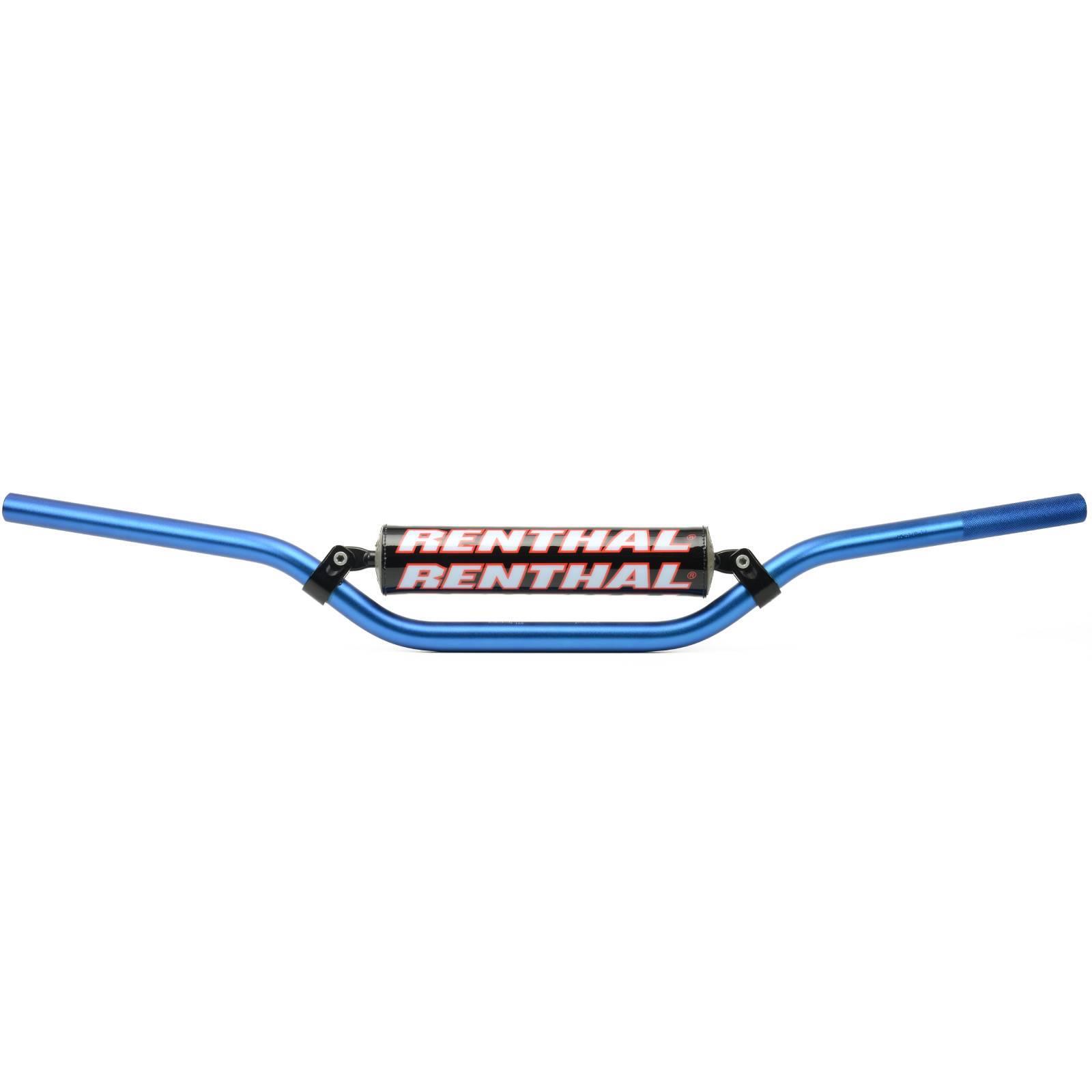 Renthal Streetfighter 22mm Handlebar Blue for Kawasaki KLE Versys 650 10-14