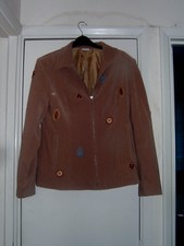 Together Suedette Beaded Jacket - Size 12