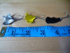 3 Vintage Lures Metal Bats made in the USA, Rods reels and deals    