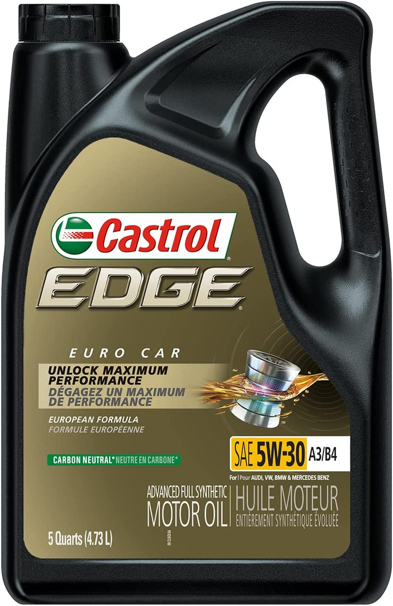 Castrol EDGE 5W-30 Advanced Full Synthetic Motor Oil, 1 Quart 