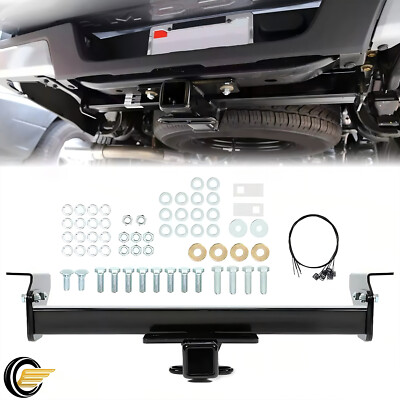 #ad For Toyota Tacoma 2016 2023 Class 4 Black Trailer Hitch Receiver Bumper Tow 2quot; $123.65