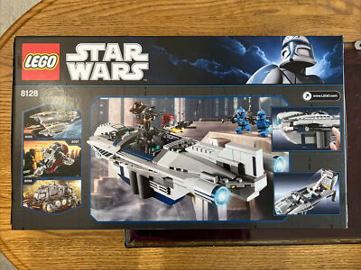 Lego Star Wars 8128 Cad Bane's Speeder Retired Hard to Find Set