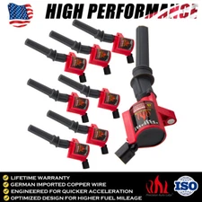 8 Ignition Coils Bobina Pack TRITON For Ford F150 E-150 4.6/5.4L DG508 1999-2004