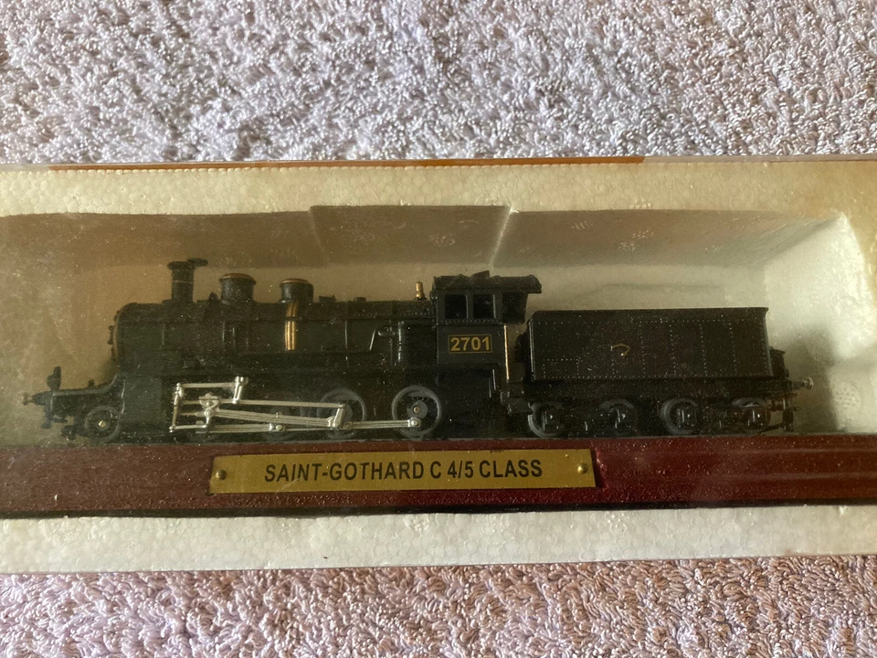 Atlas Edition Train Collection 2-8-0 Tender Saint Gothard C 4/5 Class Lokomotive - Bild 4 von 4