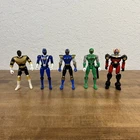 Vintage Lot Of Bandai Power Rangers Action Figures