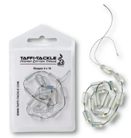 Taffi Tackle Schnurstopper 4X10 Mm 15 StüCk Wels/Waller/Catfish Stopper TA-52