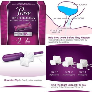 Poise Impressa Incontinence Bladder S For Bladder Control ...