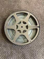 Vintage Wards Metal Film Reel Can 7" Diameter 8mm Super 8 Reel-to-Reel Film