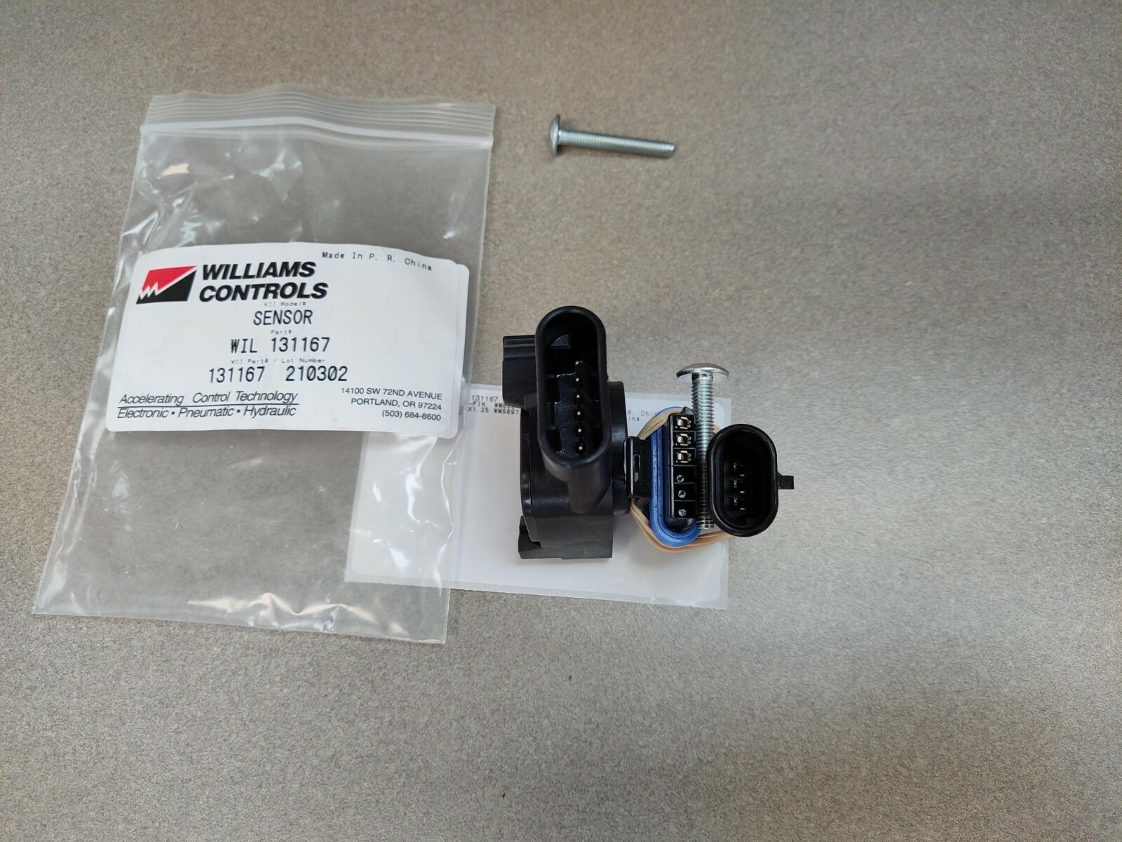 131167 - KIT SENSOR/133692, DDEC II HARNESS, GENUINE WILLIAMS 
