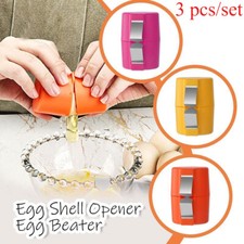 Egg Cracker Tool Egg Breaker Manual Shell Separator Opener Kitchen Tools For Egg