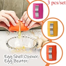 Egg Cracker Tool Egg Breaker Manual Shell Separator Opener Kitchen Tools For Egg