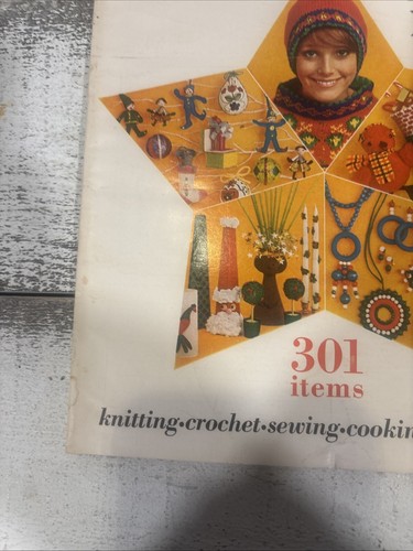 Vtg McCall's Christmas-1970-301 Ideas-Sewing, Cooking & More-Acceptable - Picture 5 of 8