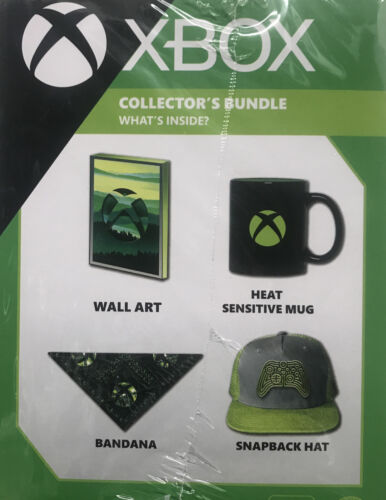 Xbox Culturefly Sammler Konvolut Box offizielle Ausrüstung Wandkunst & Becher VERSIEGELT NEU - Bild 1 von 3