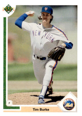 1991 Upper Deck Final Edition #70F Tim Burke New York Mets