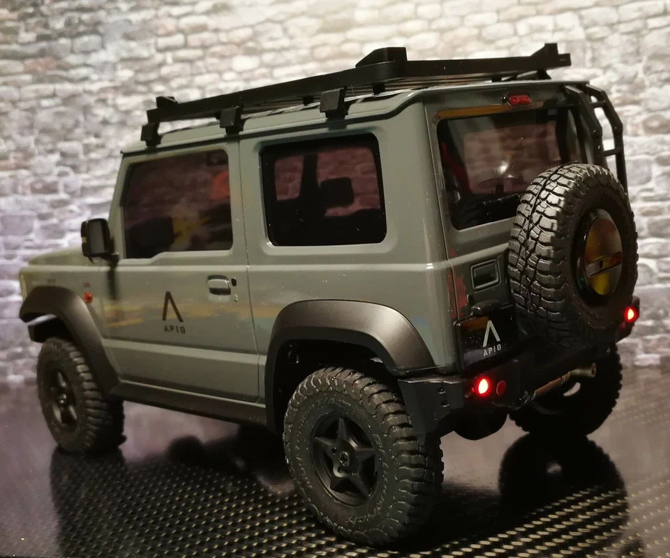 Kyosho MINI-Z 4X4 MX-01 Suzuki Jimny Sierra Apio TS4 4WD Crawler LED-Licht RTR - Bild 4 von 4