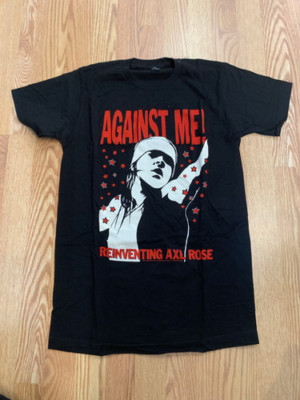 Against Me! band reinventing axl rose Black Size S-2345XL