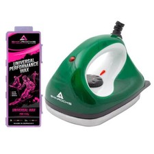 SkinRocks Skiwachs Set 2-teilig Bügeleisen U...