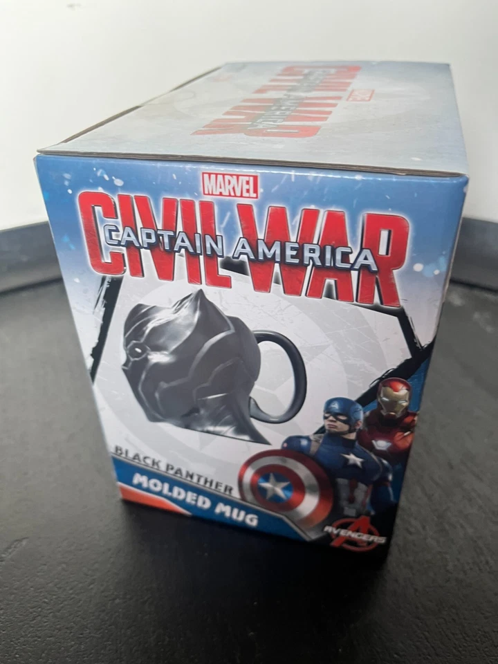 Superhero Coffee Mug Black Panther Cup 3D Marvel Captain America Civil War Cup - image 4 of 4