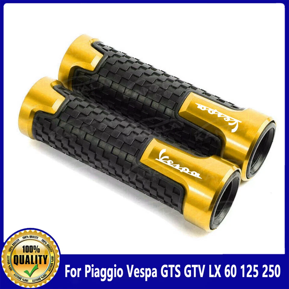 For Piaggio Vespa GTS GTV LX 60 125 250 Handlebar Grip Handle Bar Accessories Foto 3 de 4