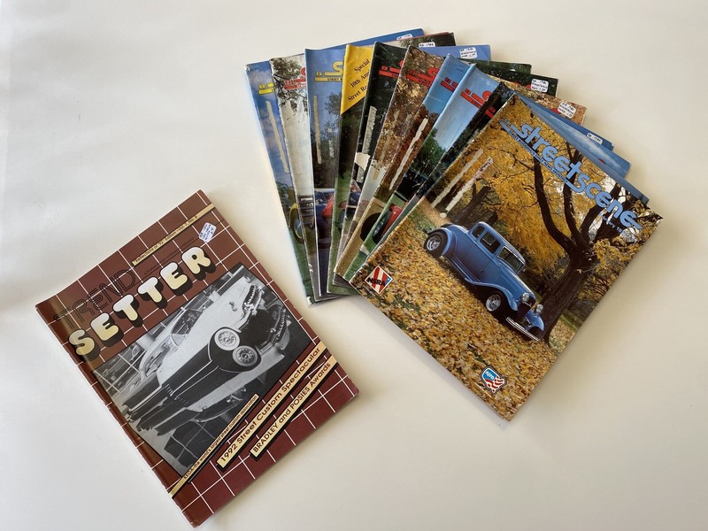 Lot Of 10 Vintage Street Scene Magazine 70’s & 80’s. With Bonus Trend Setter ‘92