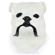 English Bulldog Memorial Urn for Dog's ashes, Pet Cremation urn- Statue