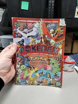 Pokemon Heart Gold Soul Silver Official Kanto Guide Pokedex Vol 2 