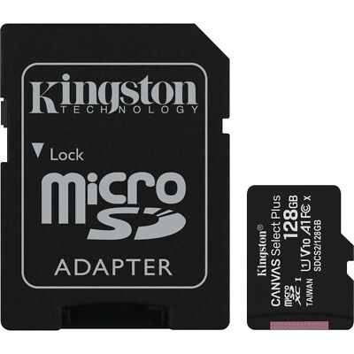 Kingston Speicherkarte Canvas Select Plus 128 GB microSDXC