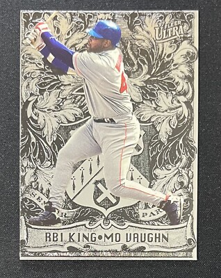1997 Fleer Ultra RBI King Insert Mo Vaughn #10 of 10 Boston Red Sox