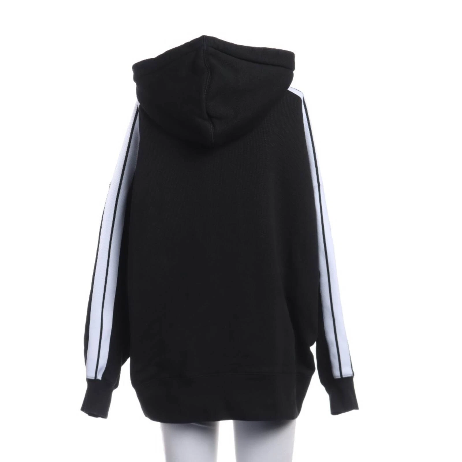 Felpa con cappuccio Palm Angels nera bianca L