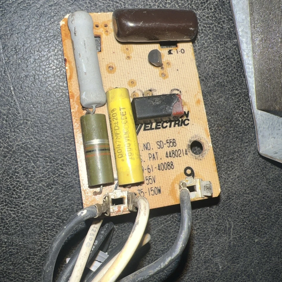 THOMAS BETTS American Electric SD-55-B HPD STARTER BOARD W/ Transformer #33353 - Image 2 of 4