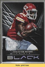 2012 Panini Black 115/349 Dwayne Bowe #100 READ 0af