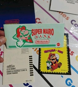 CONSOLE NINTENDO NES CONTROL DECK SUPER MARIO BANK PACK MATTEL RARO COMPLETO