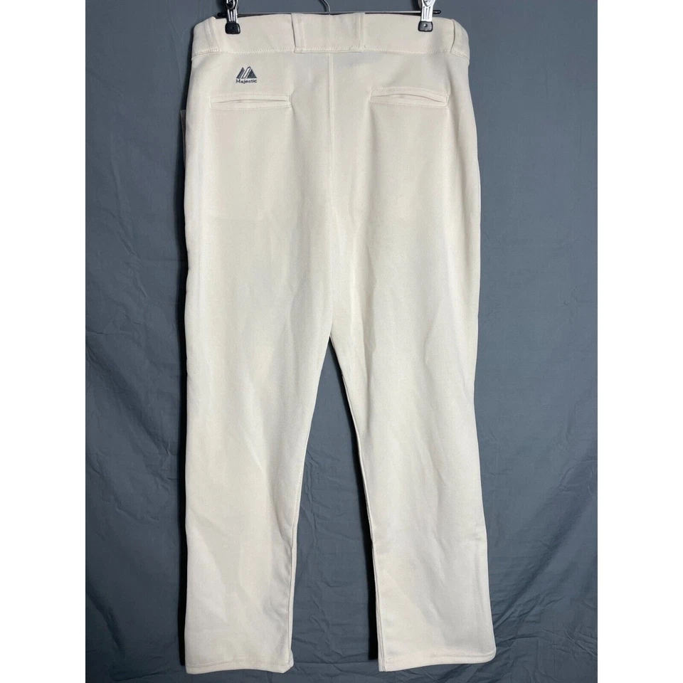 NEW With Tags Majestic Women's Softball Baseball Beige Pants Size XL - Image 3 of 4