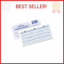 Magnolia Registers 12 Check Registers, 2024-2025-2026, for Personal Checkbook Le