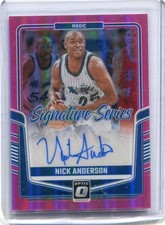 2024-25 Optic - NICK ANDERSON - Pink Prizm Autograph - ORLANDO MAGIC #d 16/25