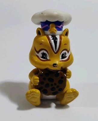 Vintage 2002 Strawberry Shortcake Ginger Snap Pet Chipmunk 2'' Toy