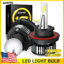 AUXITO 9008 H13 Headlight LED Bulb Kit CSP High Low Beam Light 6500K Super White