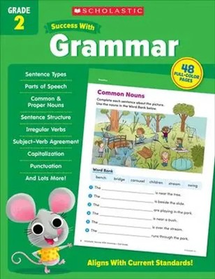 Scholastic Success with Grammar Grade 2 Workbook | Scholastic Teaching Resources