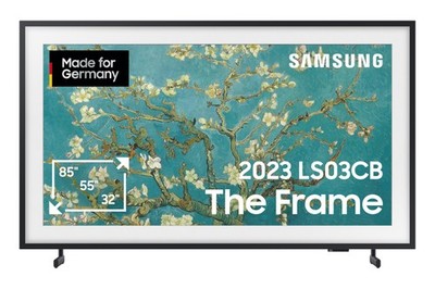 Samsung The Frame GQ32LS03CBUXZG 80cm 32 Zoll Full HD QLED Fernseher Smart TV