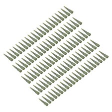 100 Pcs Green Plastic Tapered Pinhead Glue Liquid Dispenser Needles 14G S4C9