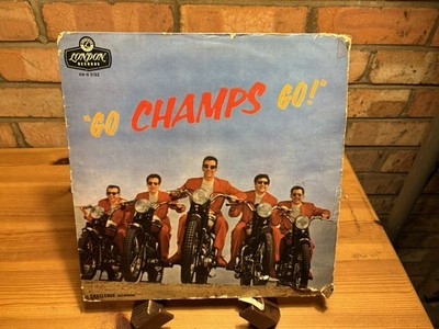 The Champs Go Champs Go! First Pressing UK 1959 London LP 12'' HA-H2152