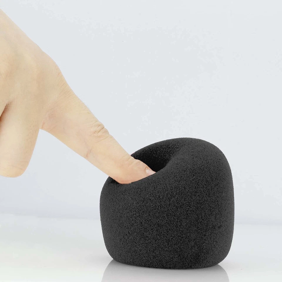 Сменный поп-фильтр Shure SM58 из пеноматериала для ветрового стекла упаковка 3 шт. - черный - Изображение 4 из 4