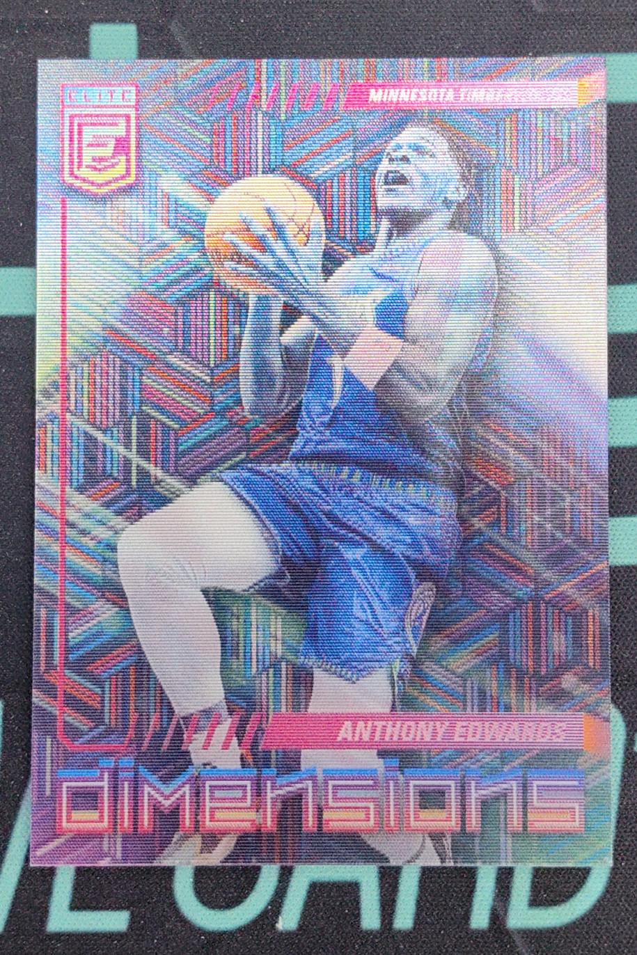 2022-23 Panini Donruss Elite Anthony Edwards Dimensions #15 SSP Timberwolves