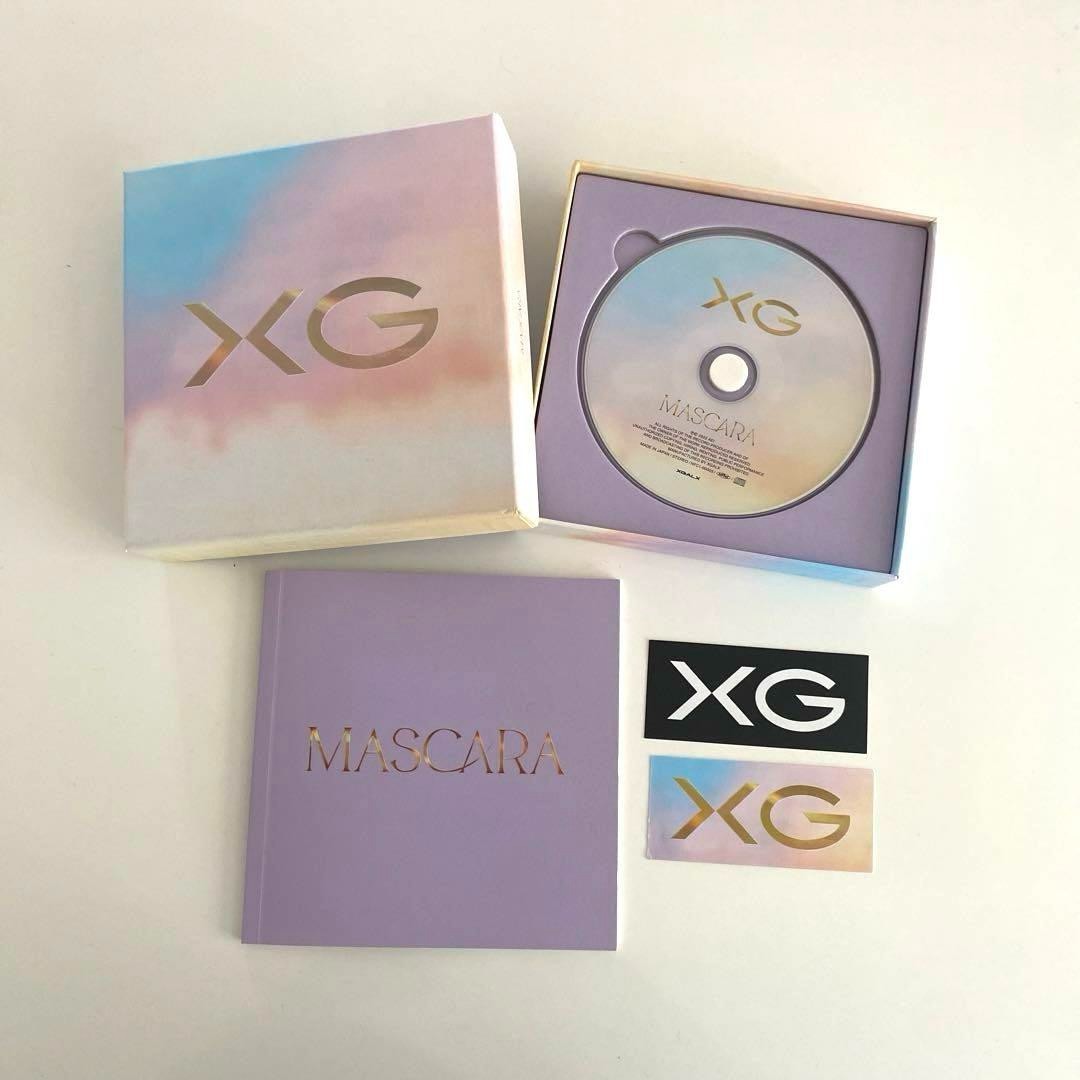 xg - XG 2nd SG『MASCARA』CD BOX XG 2nd Single Album MASCARA Official CD and sticker | eBay